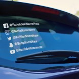 Stickere Instagramautocolant premium